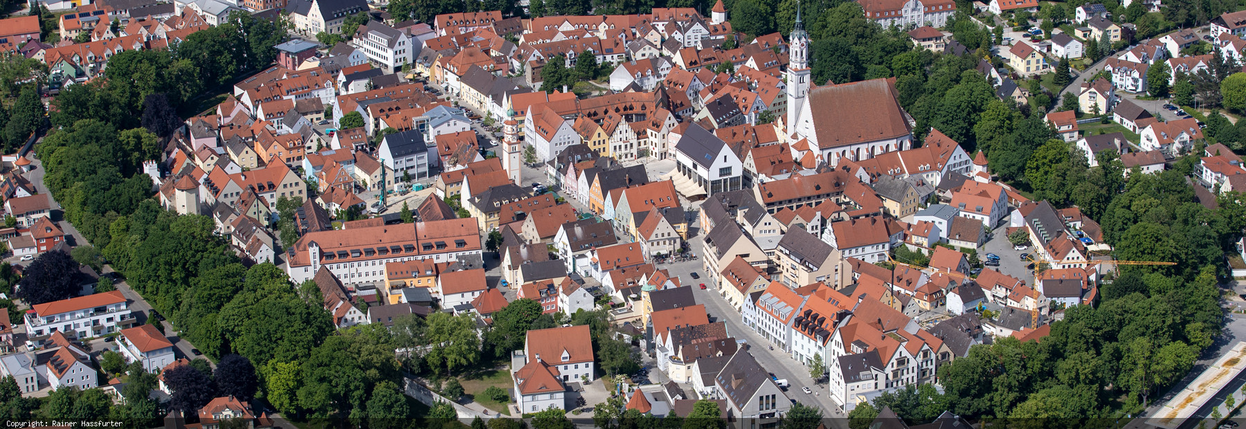 Stadtansicht Schrobenhausen